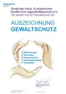Auszeichnung Gewaltschutz